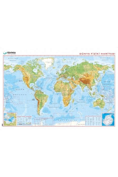 gürbüz yayınları dünya haritası